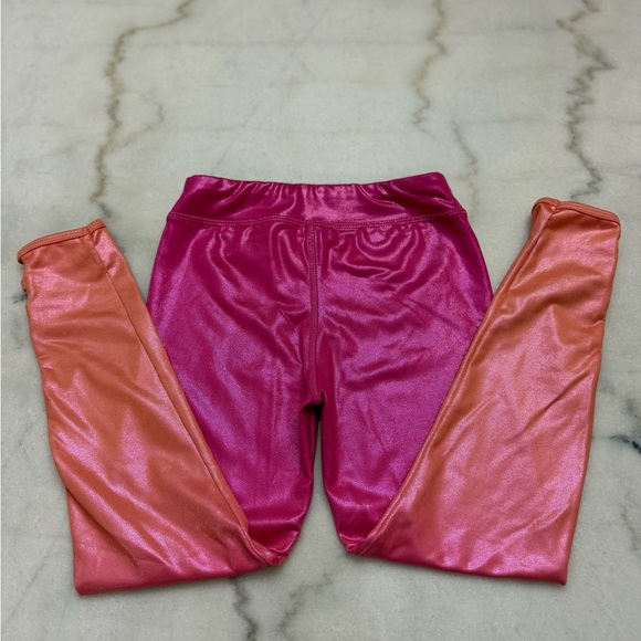 More Than Magic Girls' Ombre Gymnastics Leggings Size XS(4/5) - Picture 2 of 5